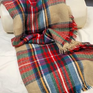 Plaid scarf
